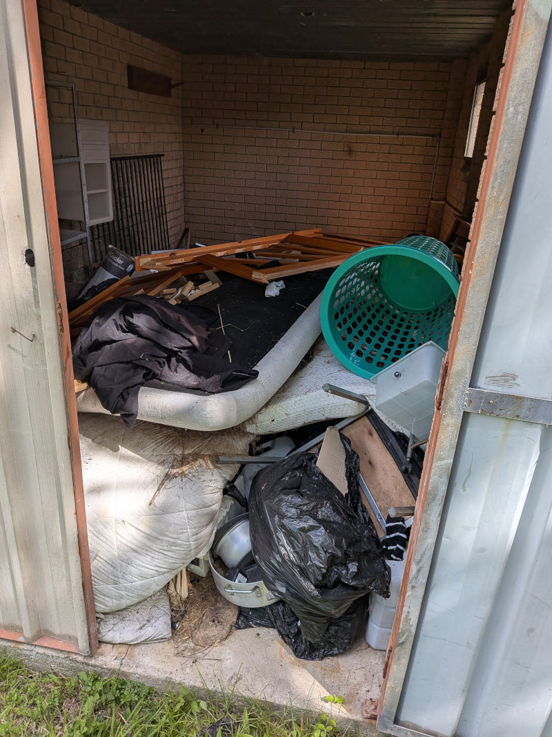 Rubbish removal Brisbane — before